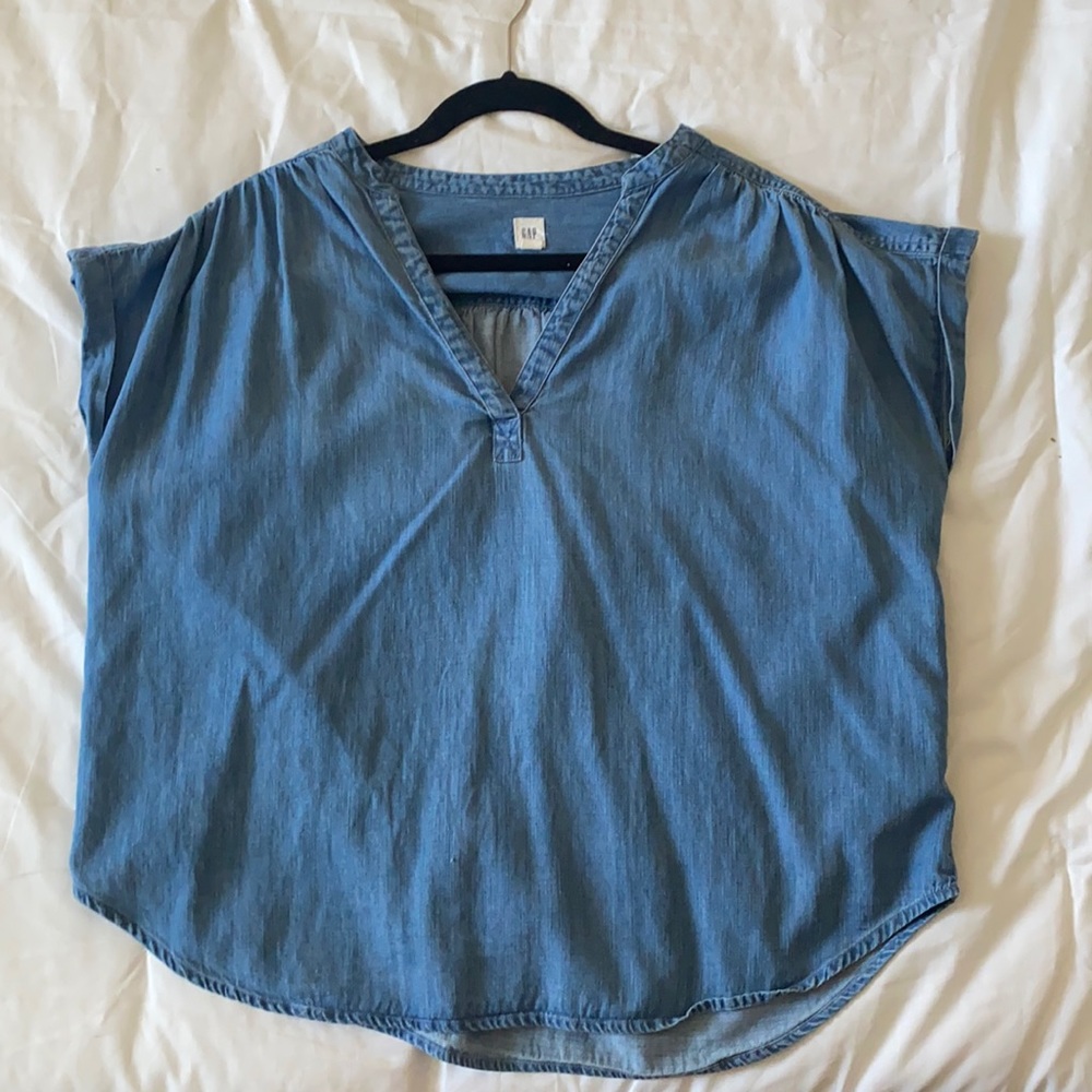 GAP Chambray Blouse